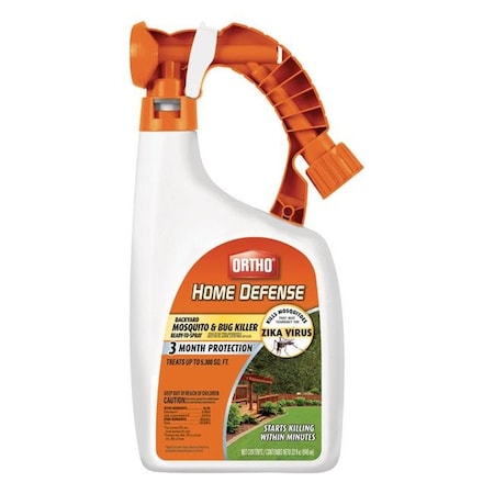 Ortho Ortho 7796014 Home Defense Back Yard Mosquito & Bug Insect Killer; 32 oz - Case of 6 7796014